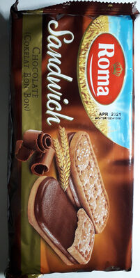 Roma Biscuit Sandwich Chocolate (Coklat Bon Bon) - Produk